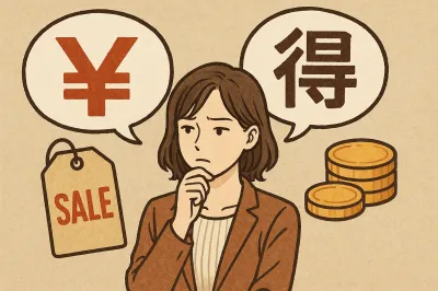 安いとお得の違いとは？意味と違いを解説