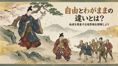 自由とわがままの違いとは？他者を尊重する境界線を理解しよう