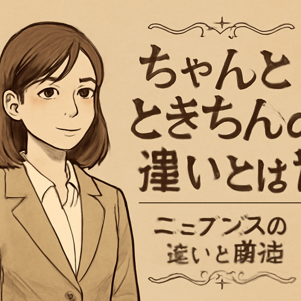 「きちんと」が重視するもの
