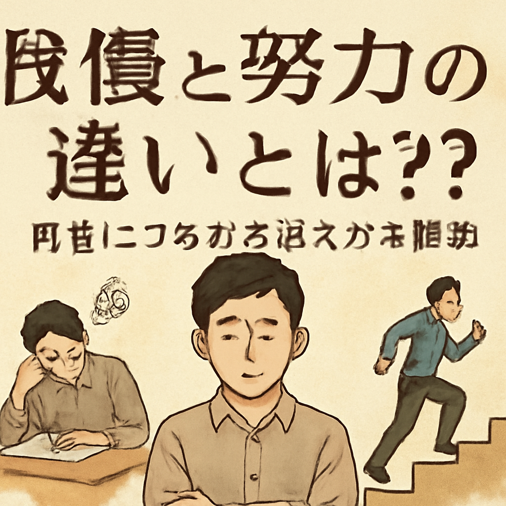 なぜ我慢と努力は違うのか？5つの視点から解説