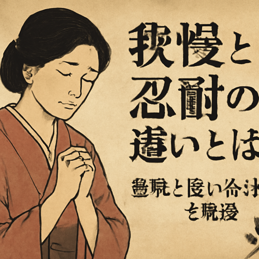 心理的に健全な選択をするために