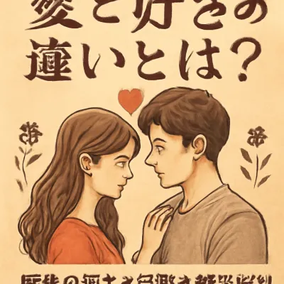 愛と好きの違いとは？感情の深さと特徴を徹底解説