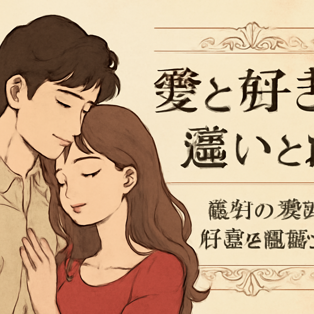 なぜ愛と好きには違いがあるのか