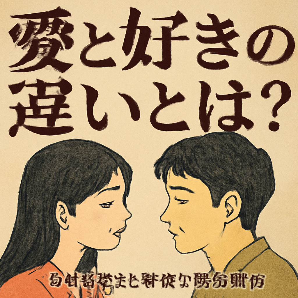 愛と好きの違いが分かる具体例