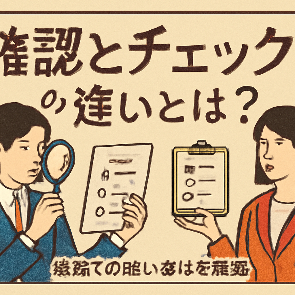 なぜこの2つの言葉には違いがあるの？
