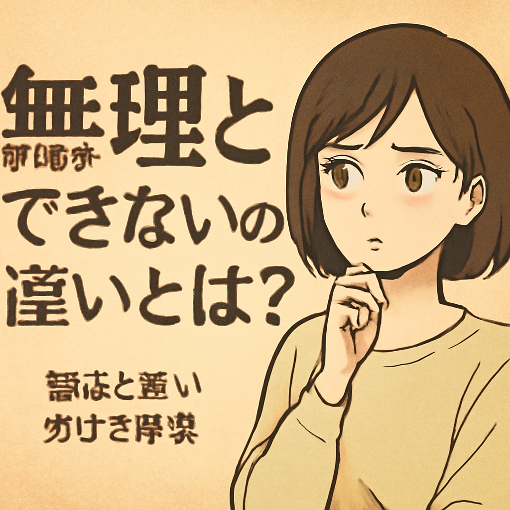 なぜこの2つの言葉を使い分ける必要があるのか