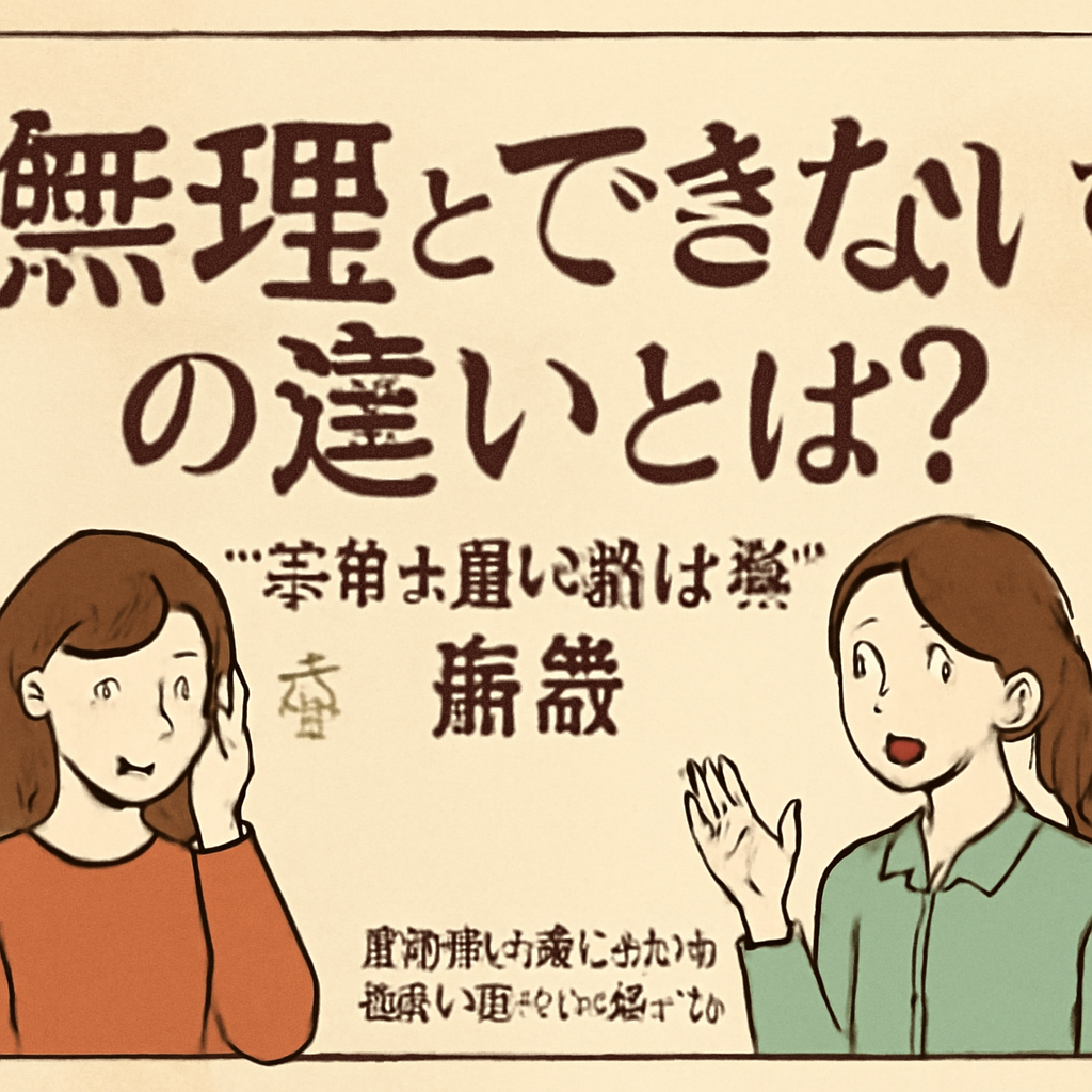 具体的な使い分けの実例を見てみましょう