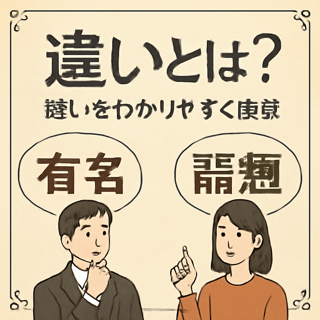 言葉を使い分けることで伝わるニュアンス