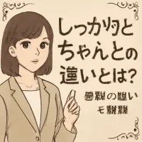 しっかりとちゃんとの違いとは？意味の違いを解説