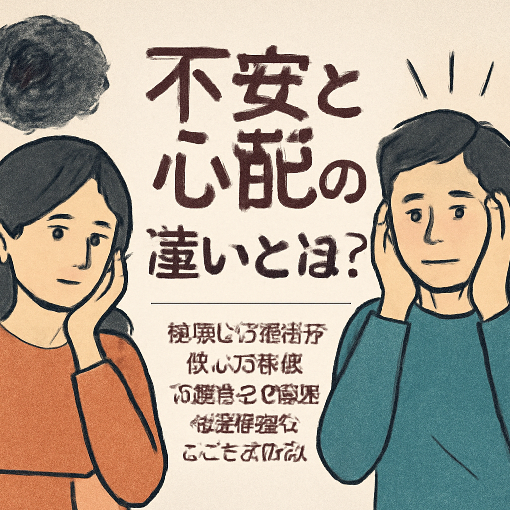 心配性と不安障害の境界線はどこにあるの?