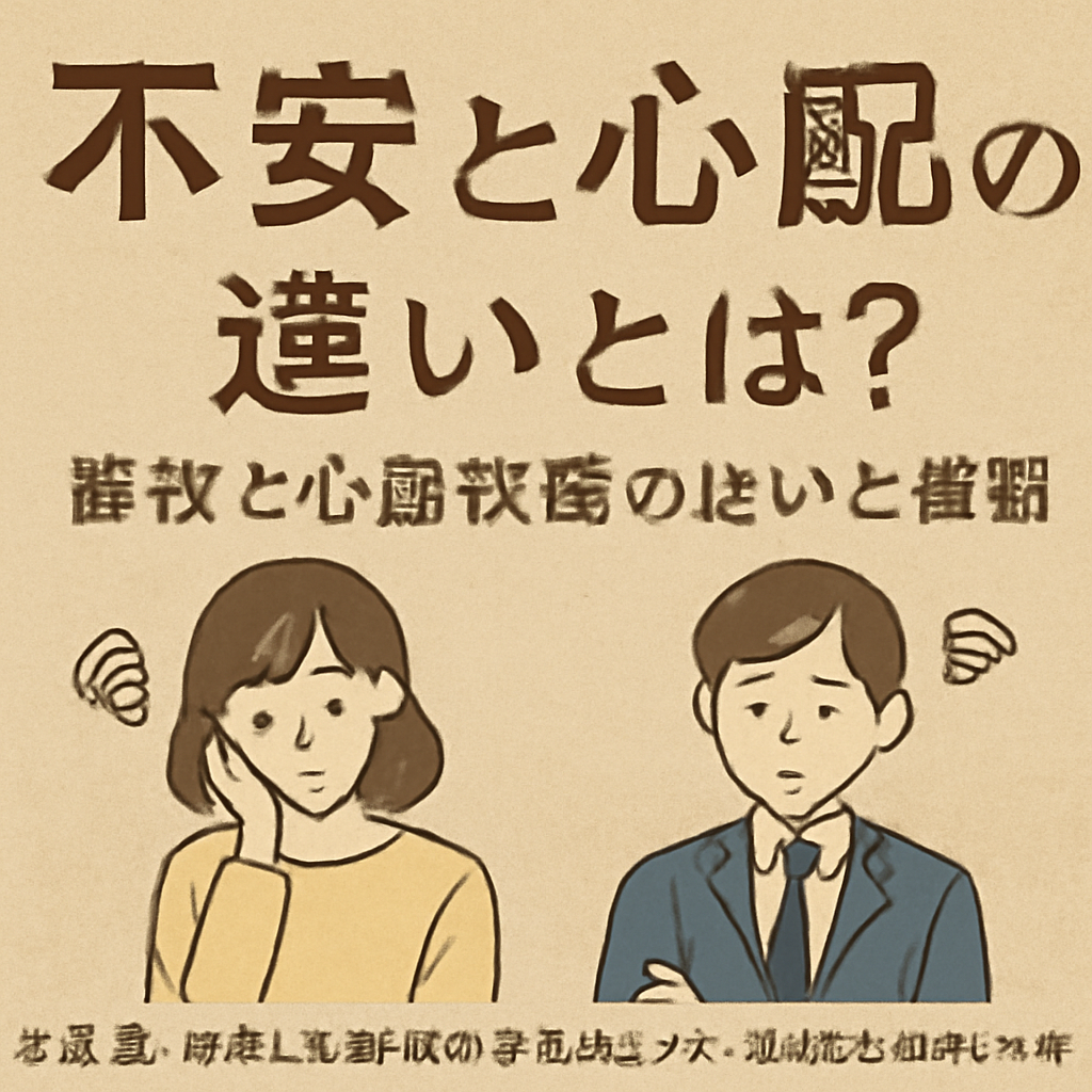 まとめ:不安と心配の違いを知ることで、対処法も見えてきます