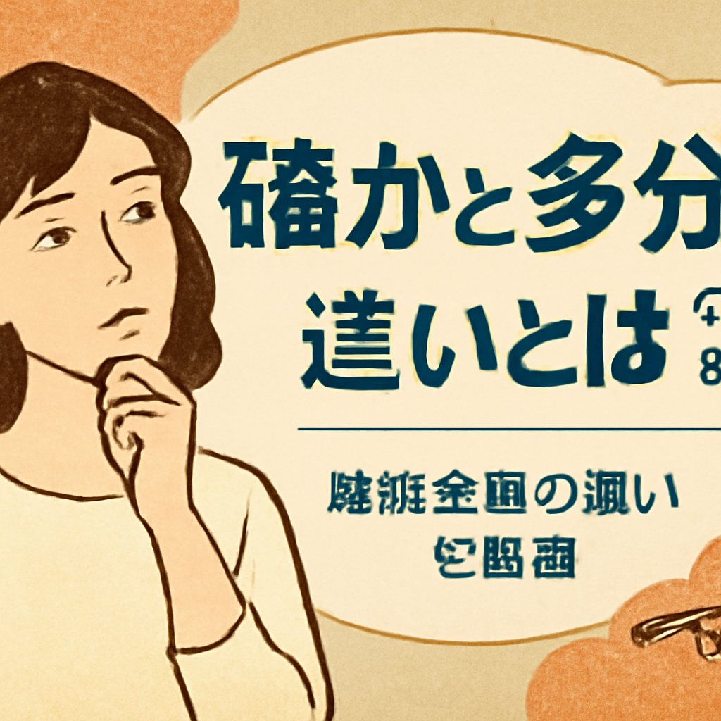 他の曖昧表現との関係