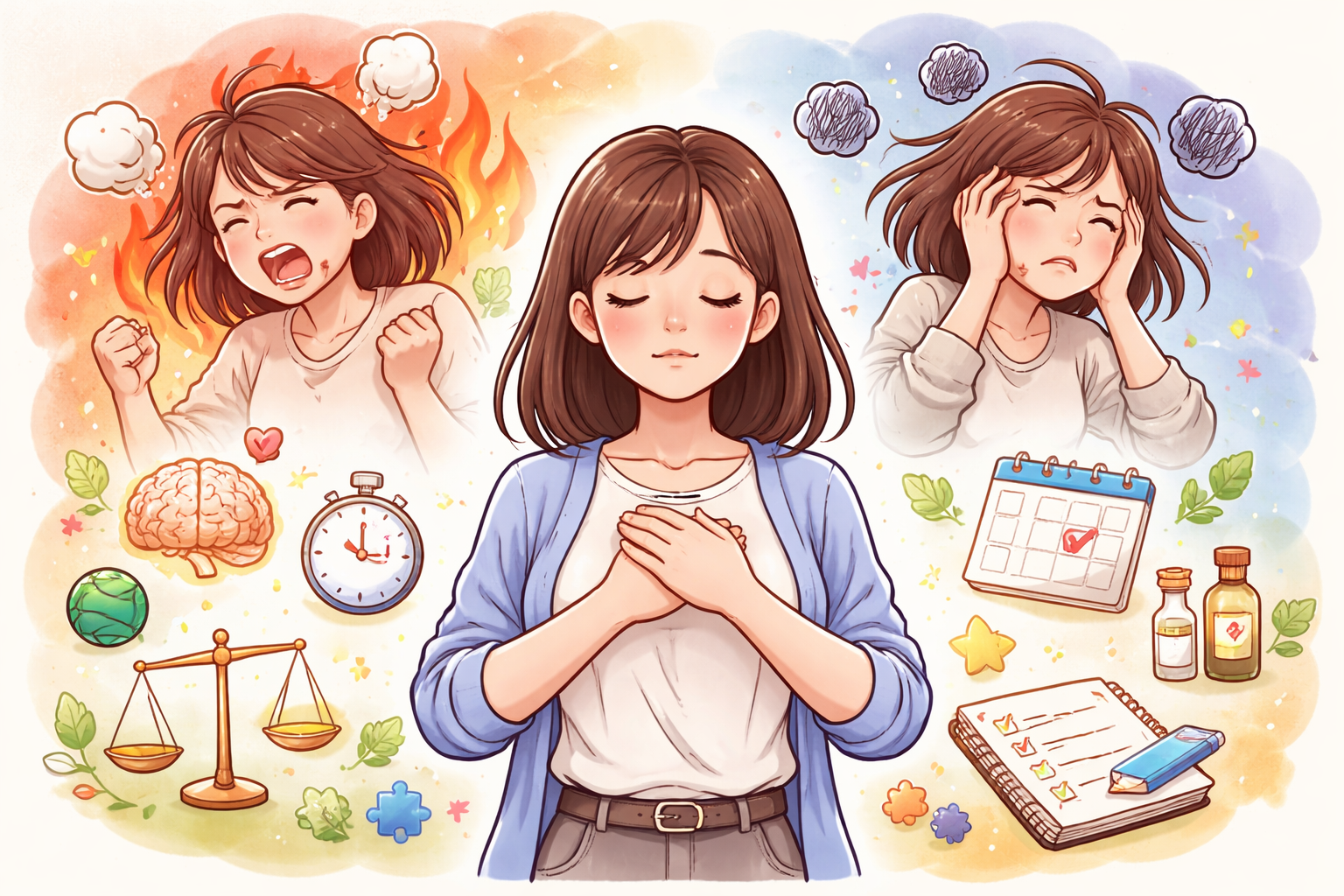 イライラと怒りの効果的なコントロール方法