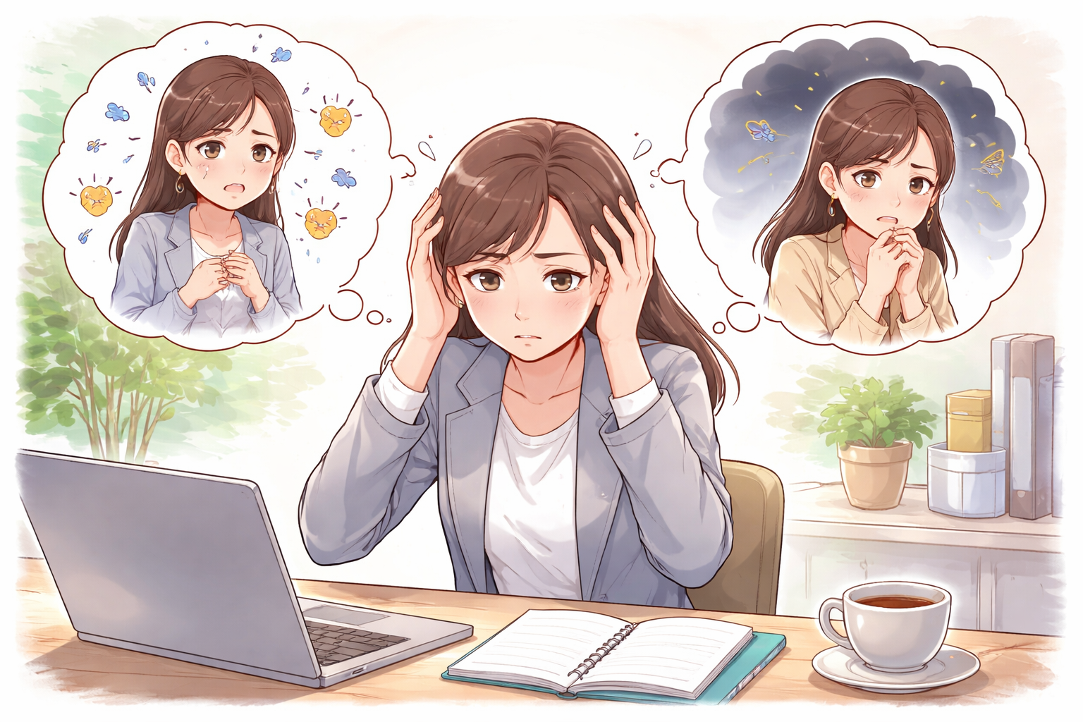 正常な緊張・不安と病的なものの違い