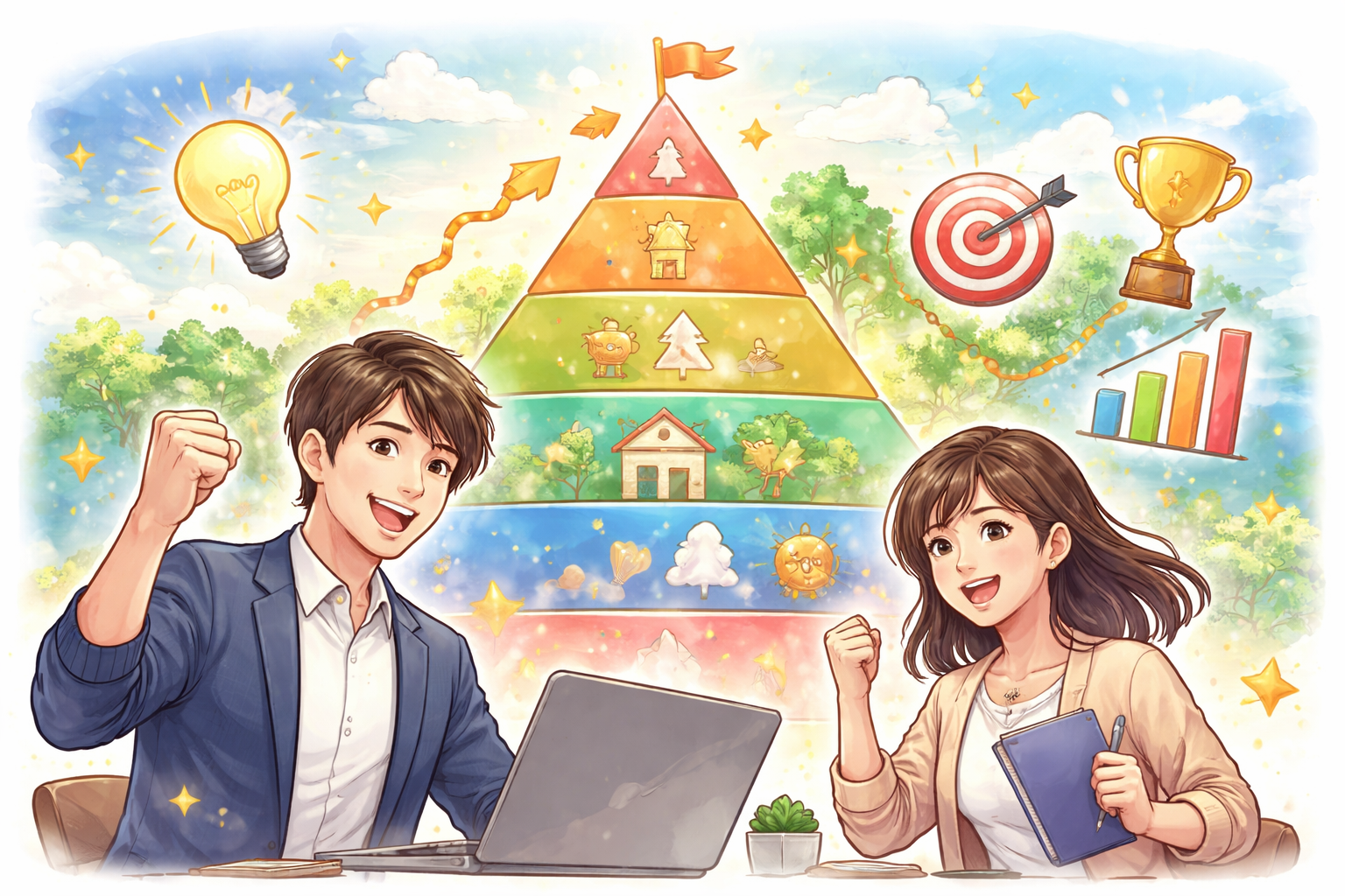 マズローの欲求段階説から見るモチベーション