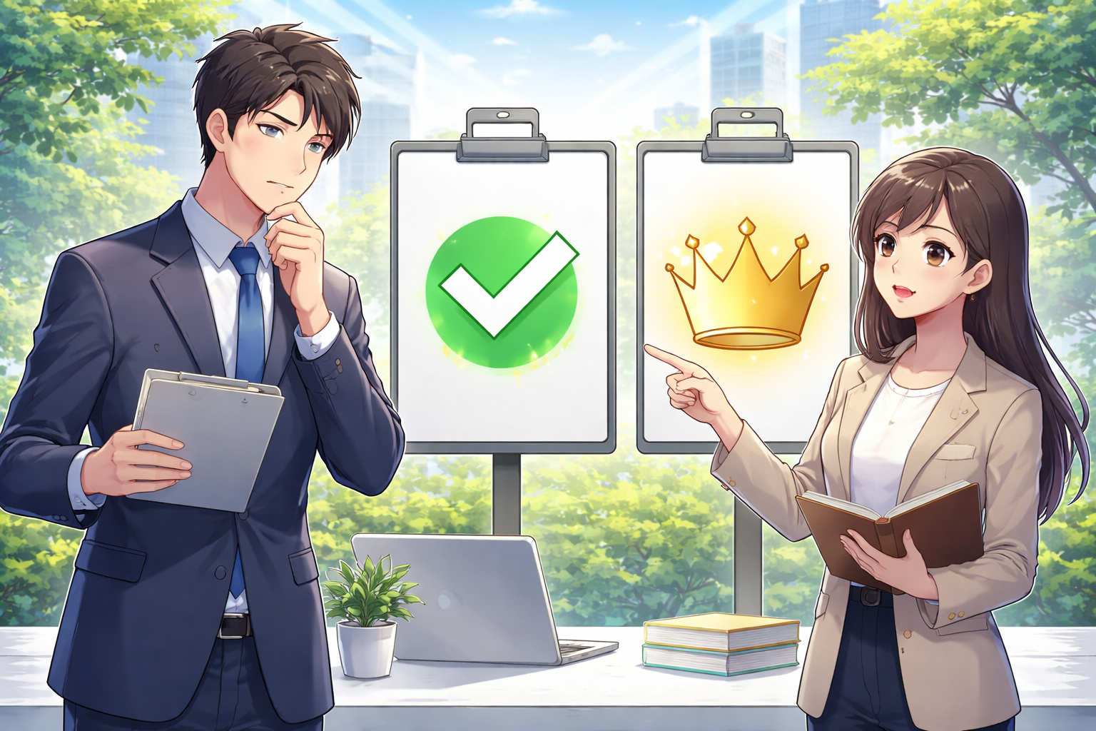 「最適」と「ベスト」の具体的な使い分け例