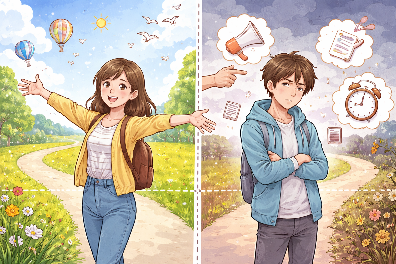 自由とわがままの明確な違い