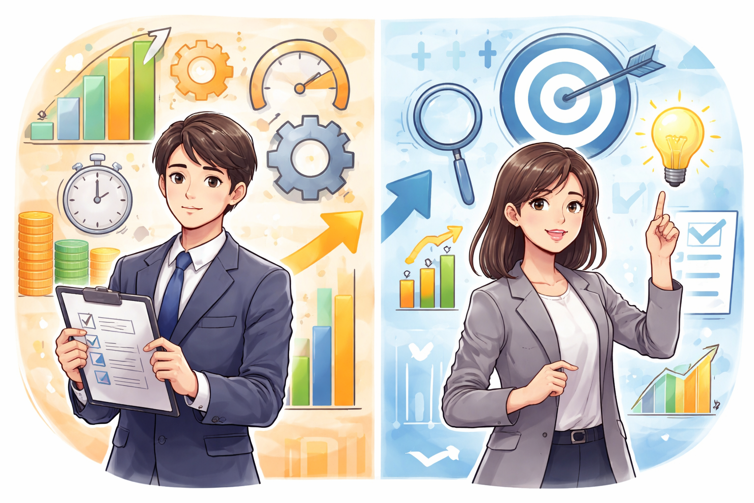 仕事での使い分け：具体例で理解しよう