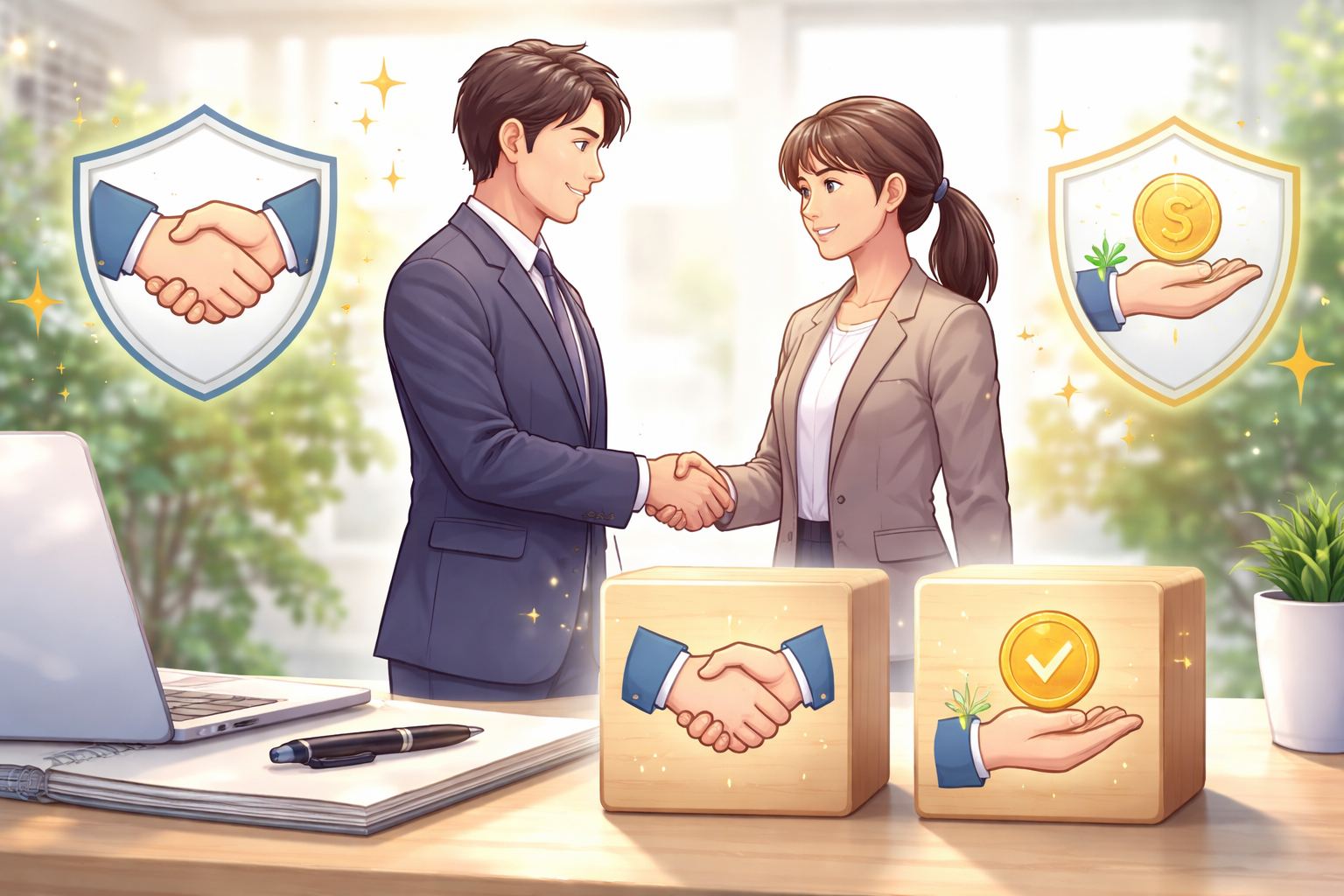 具体例で理解する信頼と信用の使い分け