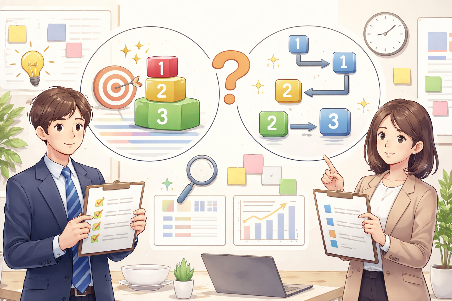 実際の場面での使い分け例