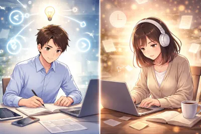 集中と没頭の違いとは？違いと特徴を解説