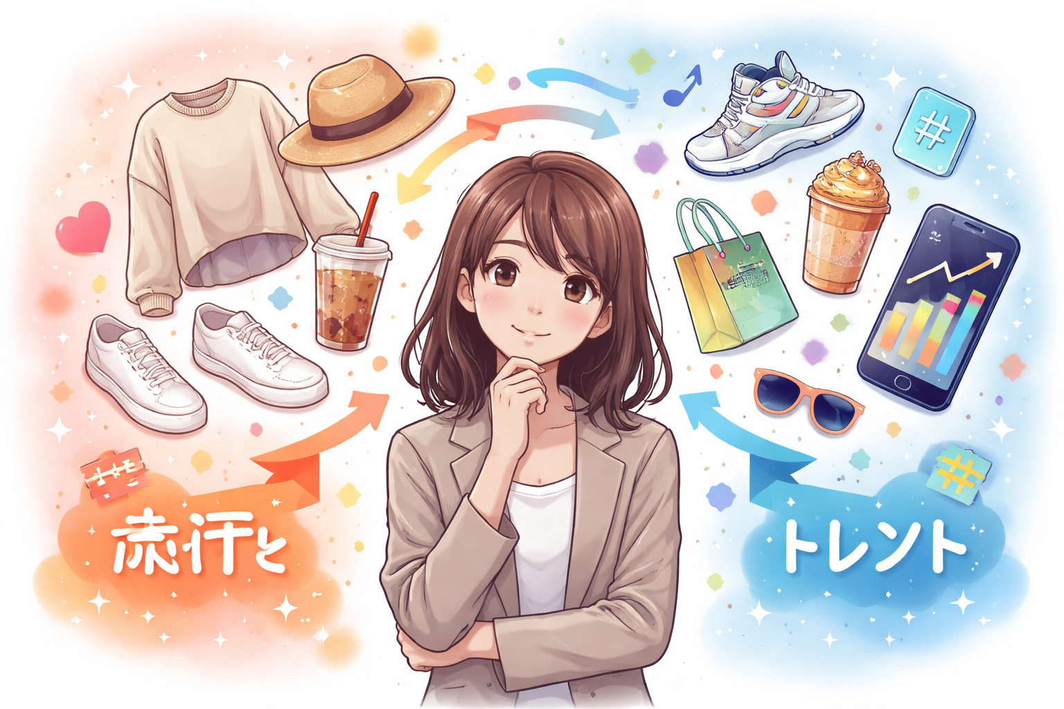 流行とトレンド、上手に付き合うためのポイント