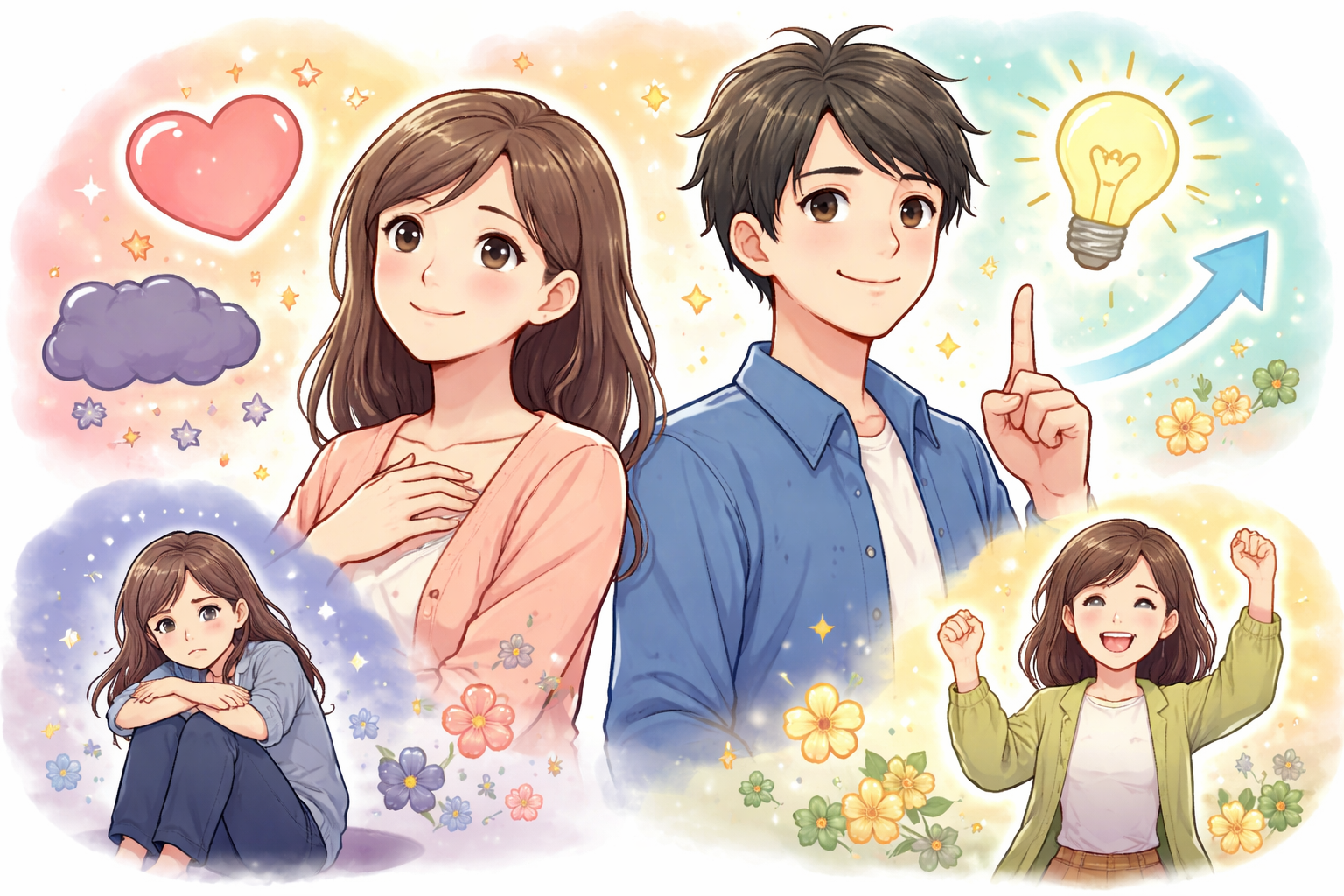 自己肯定感が低い人・高い人の特徴