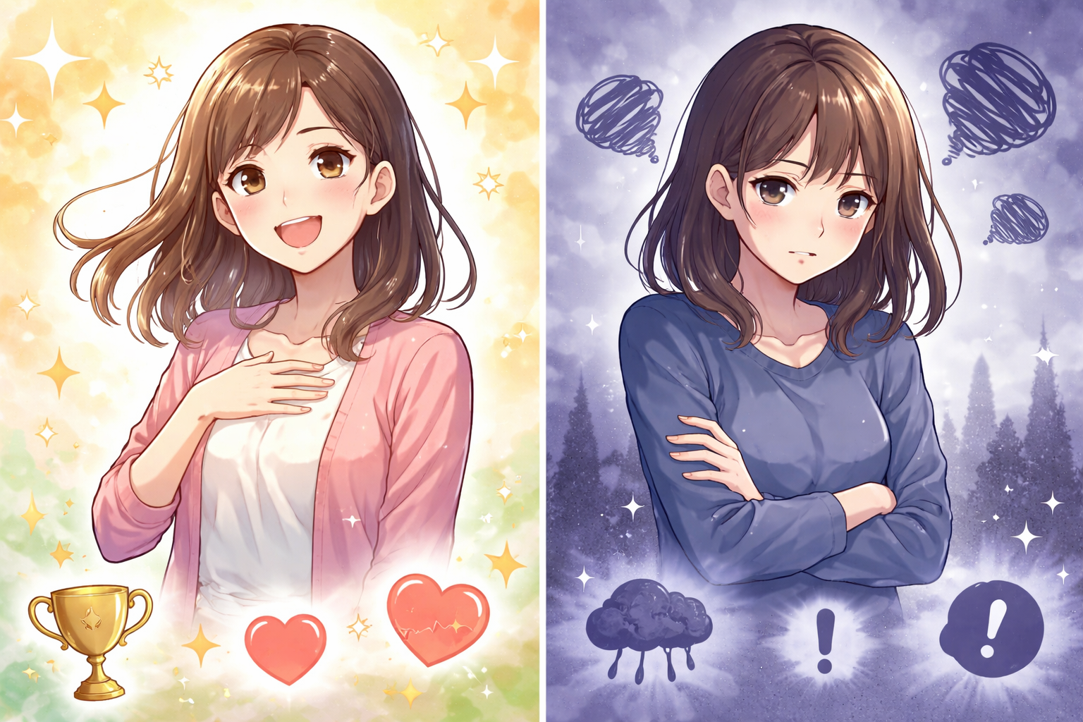 自信がある人・ない人の違い