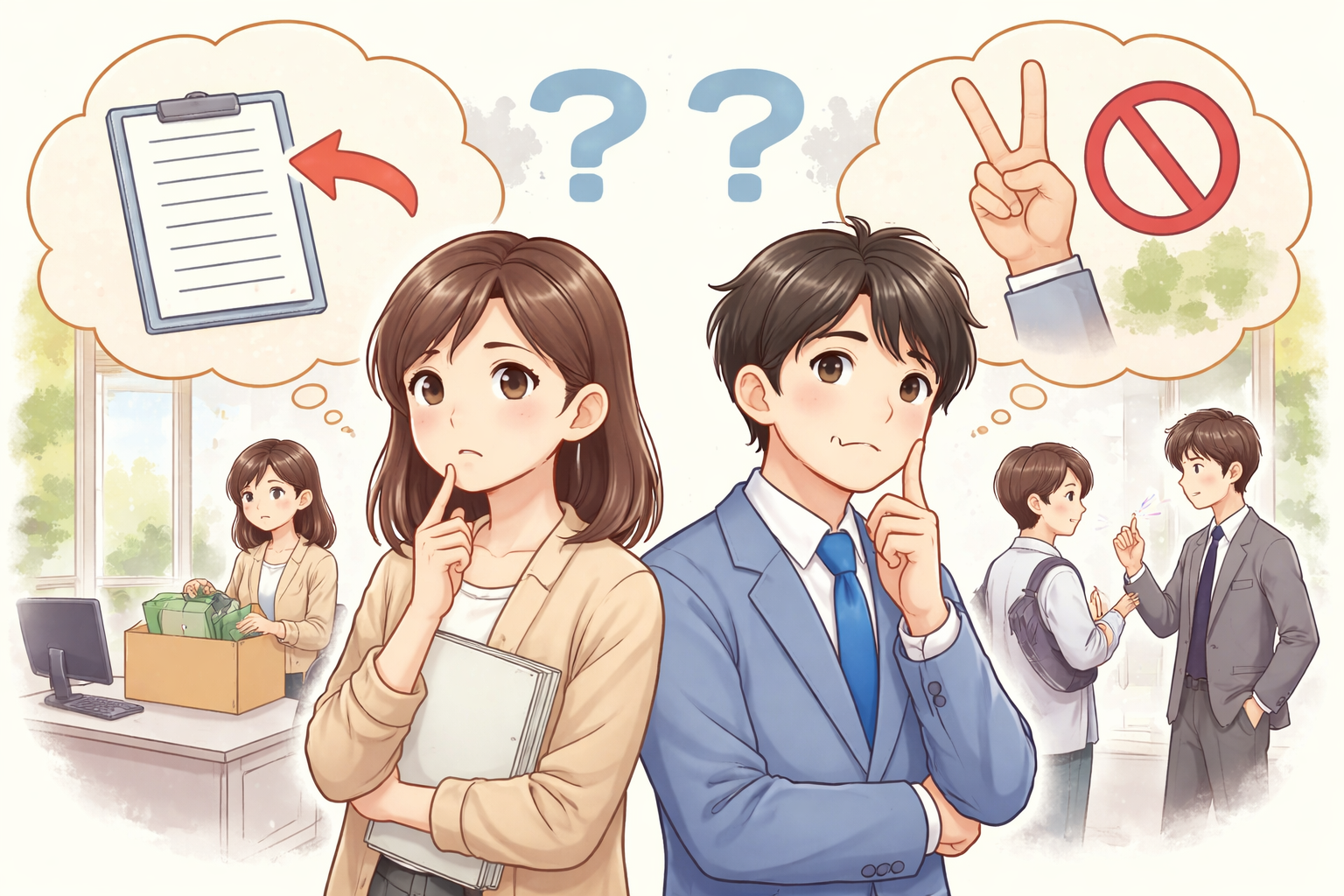 具体的な使い分けの例を見てみましょう