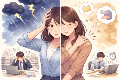 ストレスと疲労の違いとは？心と体の違いをわかりやすく解説