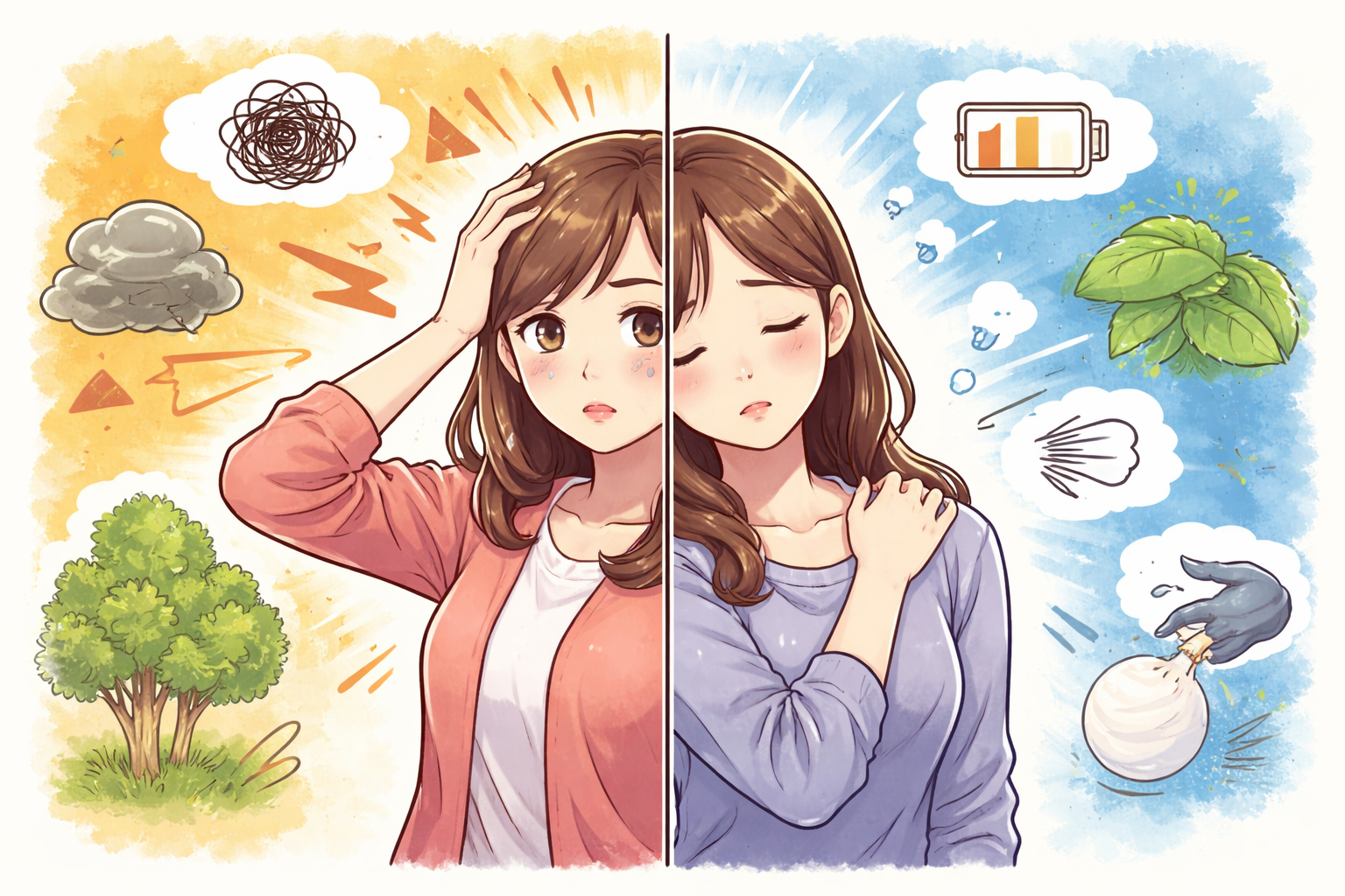 ストレスと疲労の関係性