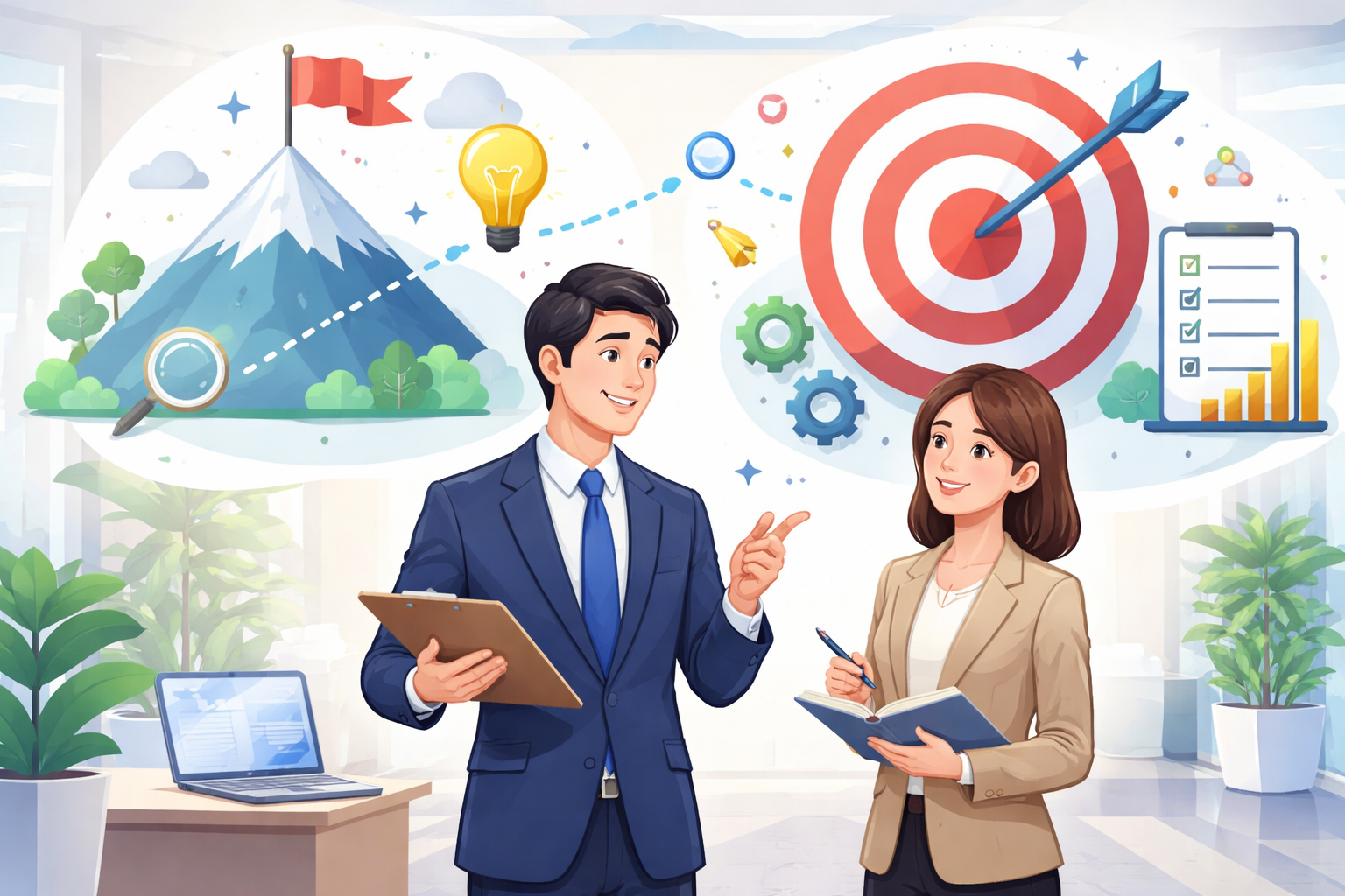 目的と目標の特性の違いを理解しよう