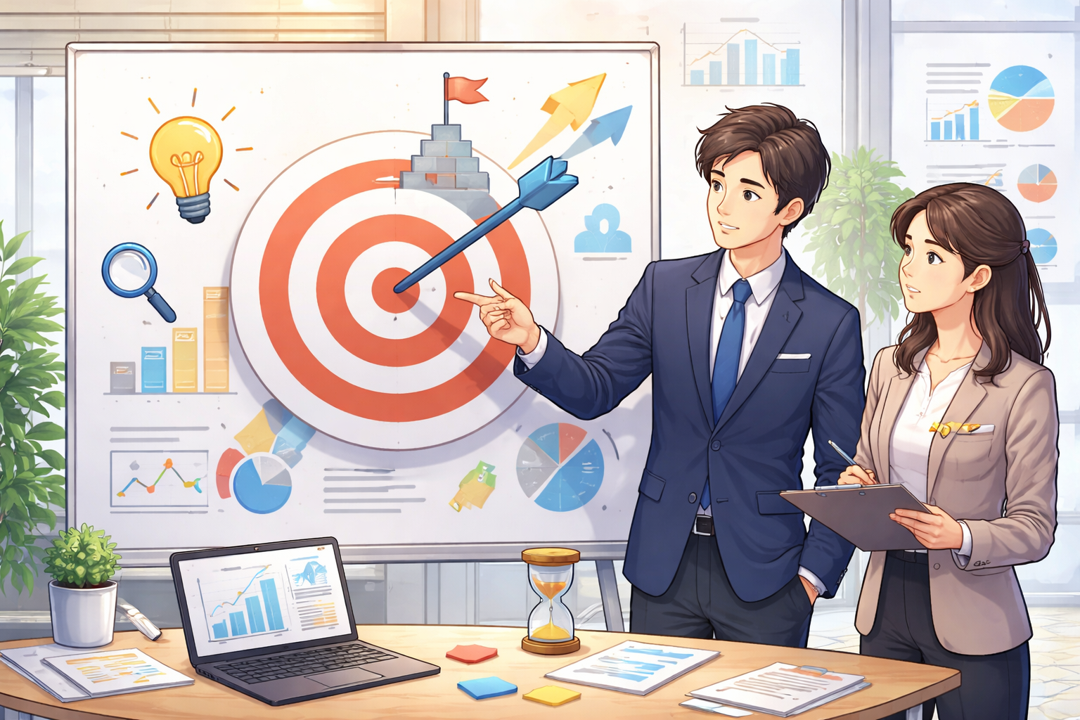 効果的な目標設定のコツ:SMART目標