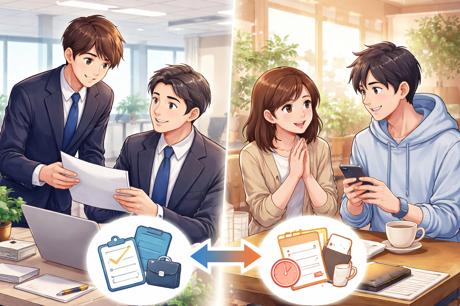 ビジネスシーンでの使い分け実例