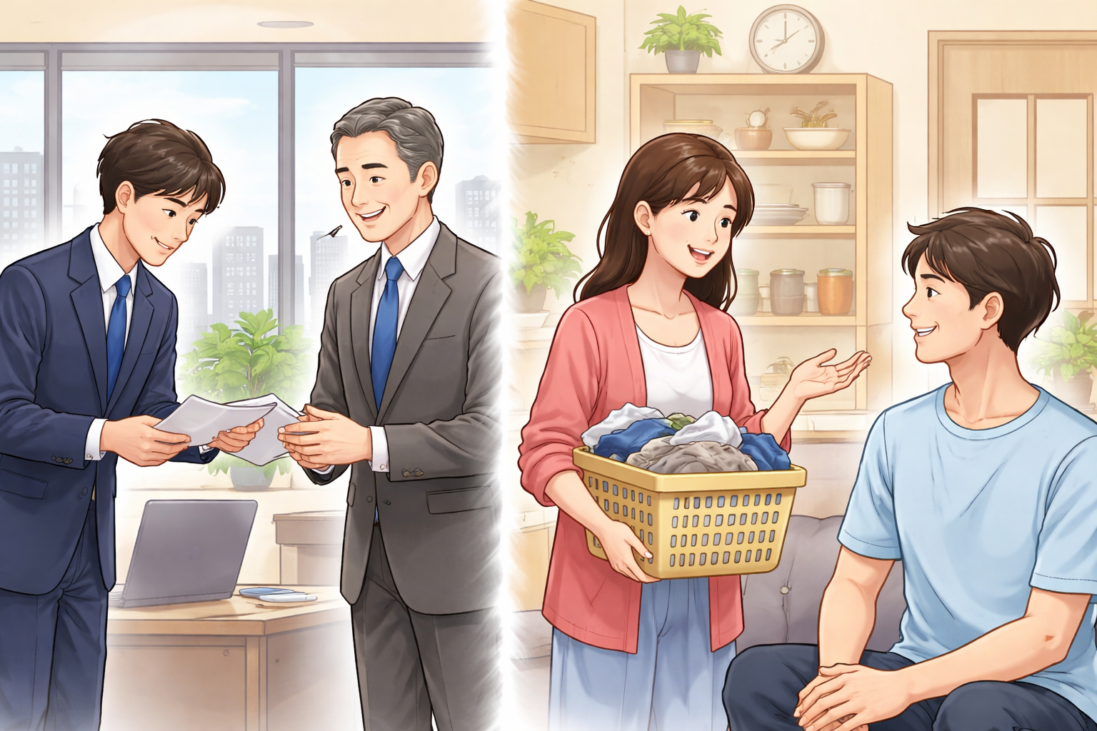 日常生活での使い分け実例